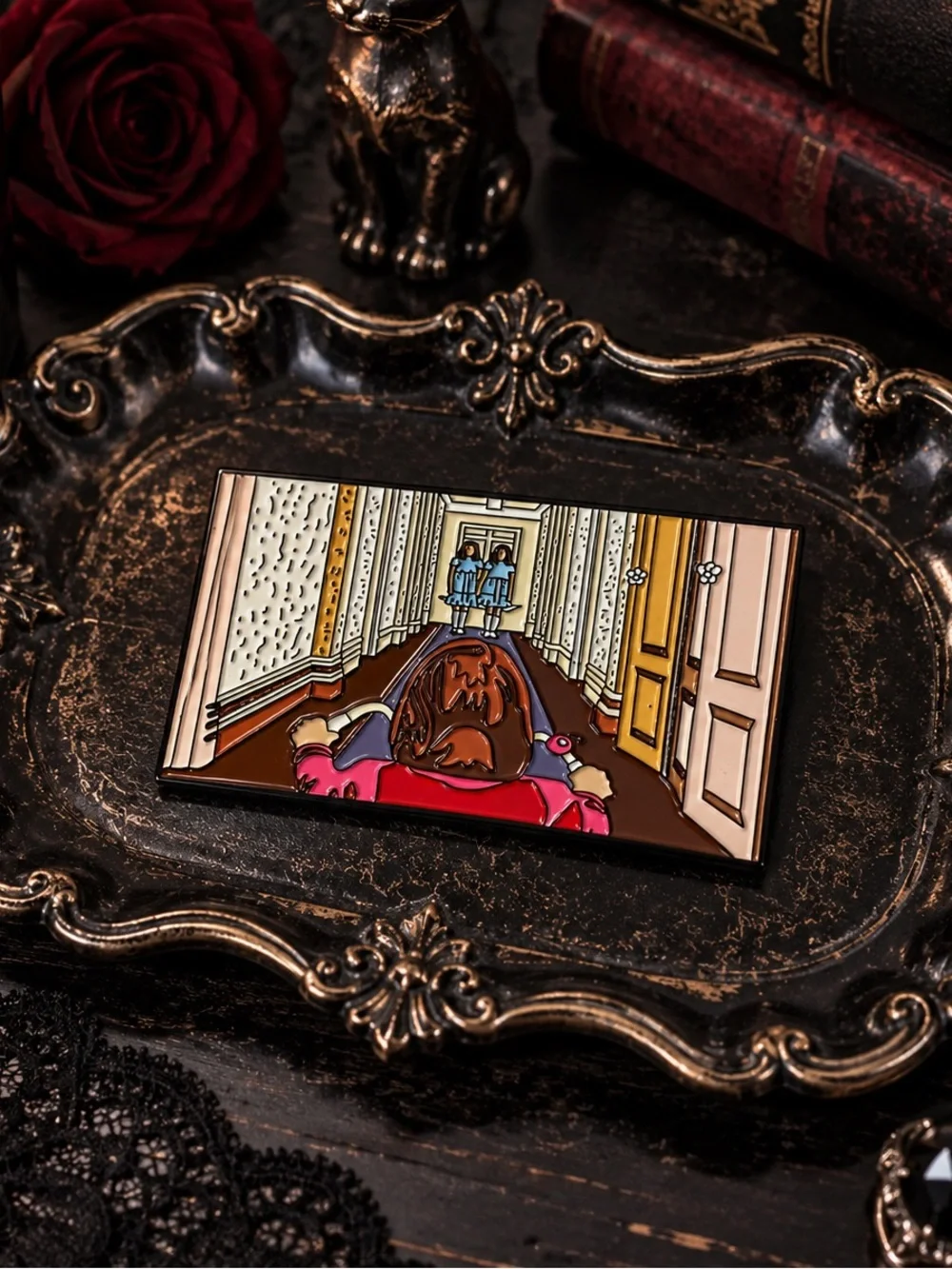 NEW The Shining Danny Torrance and Grady Twins Enamel Pin